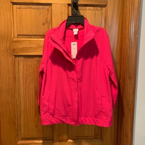 Chico's Zenergy Neema Jacket in Haute Pink Chico's Size 0 US Small NWT - Picture 2 of 7